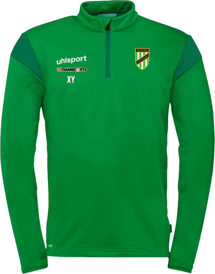 Dres s dlouhým rukávem Uhlsport Uhlsport SC Austria Lustenau 1/4 Zip Top Sweatshirt