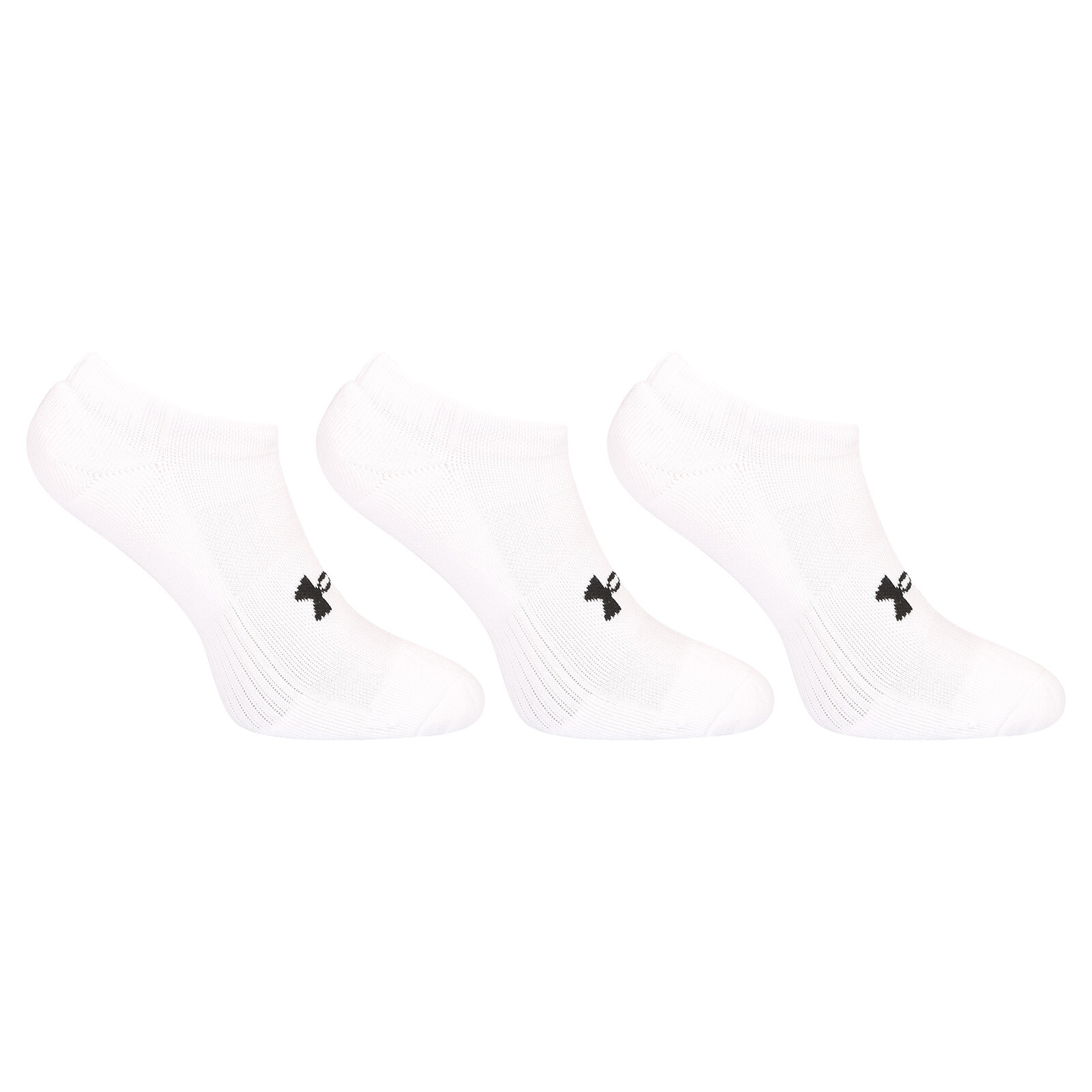 3PACK ponožky Under Armour bílé (1386313 100) M