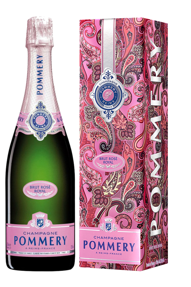 Louis Pommery Pommery Champagne Brut Rosé Gift Box 12,5% 0,75l