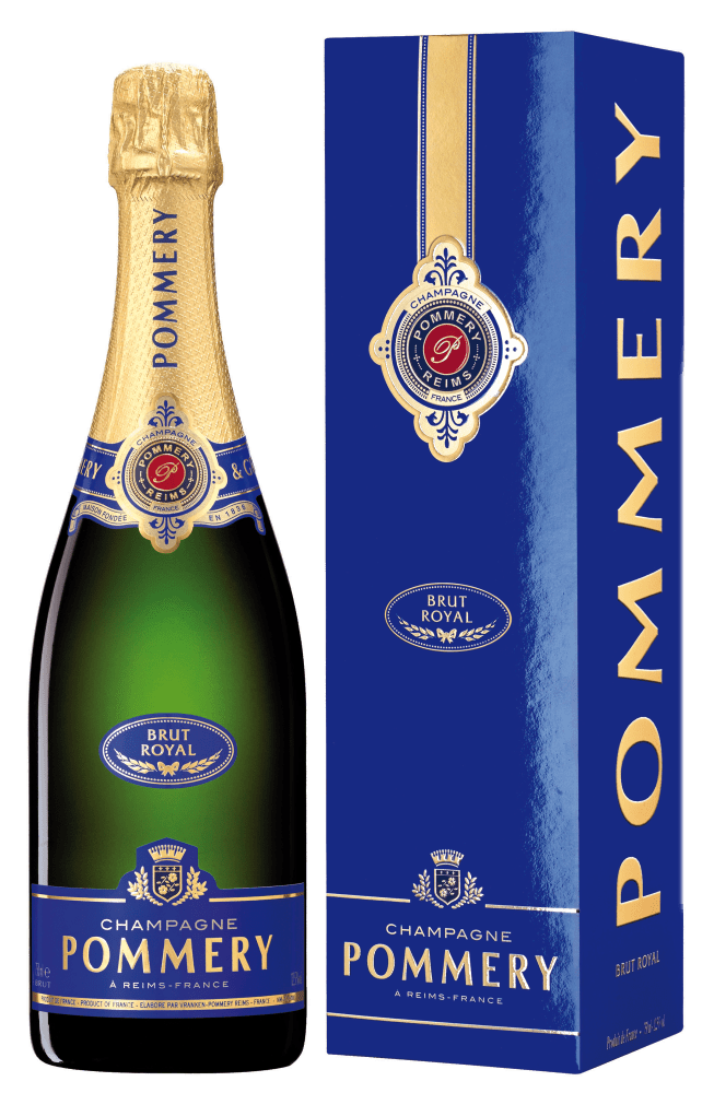 Louis Pommery Pommery Champagne Brut Royal NV Gift Box 12,5% 0,75l