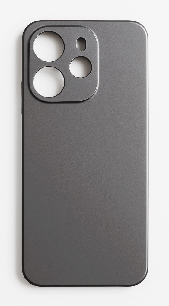 Kryt TopQ Metallic Xiaomi Redmi Note 14 šedý 164997