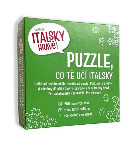 Mluvte italsky hravě puzzle | Neuveden