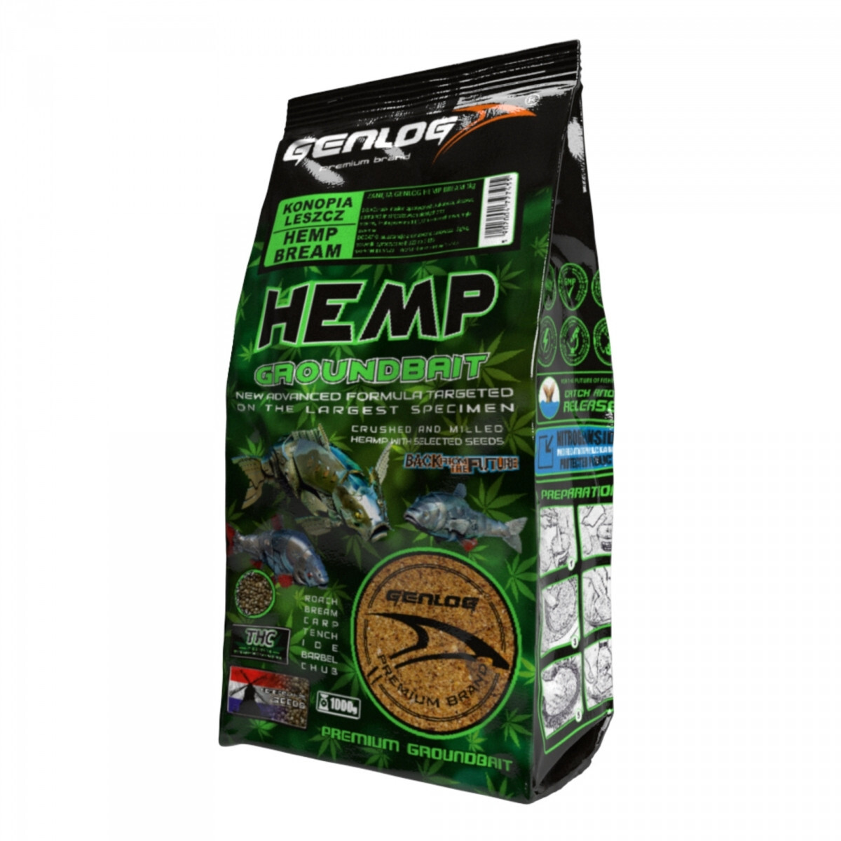 GENLOG - Krmná směs 1kg Hemp Nirvana / KONOPÍ NIRVANA
