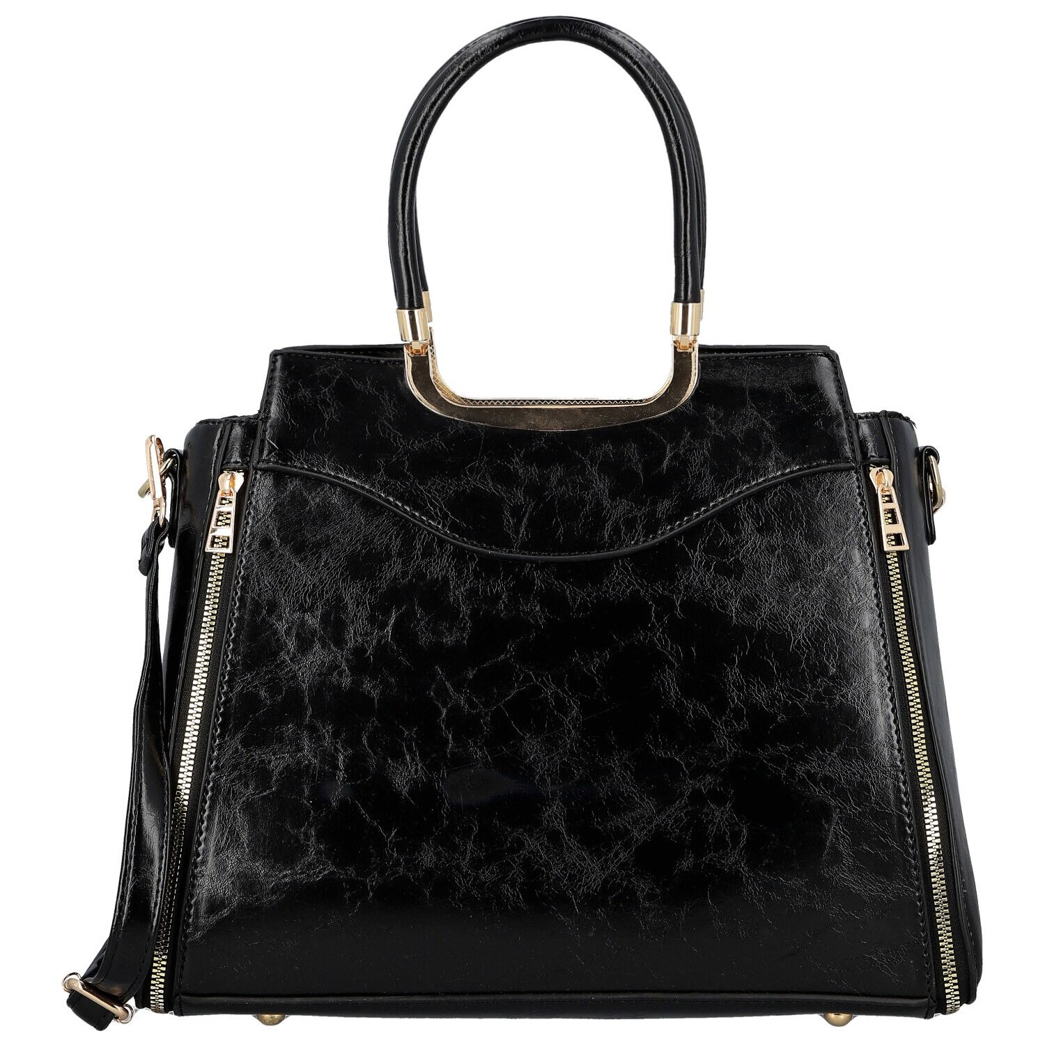 Dámská kabelka do ruky černá - Firenze Santina černá