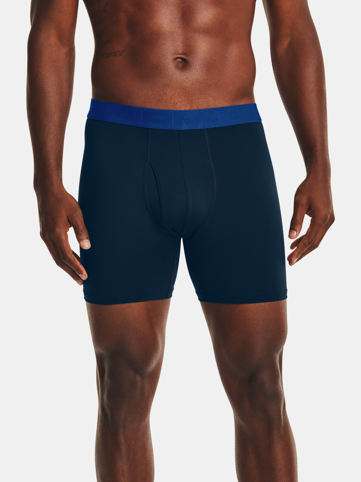 Under Armour Boxerky Tech Mesh 6in 2 Pack-BLU - Pánské