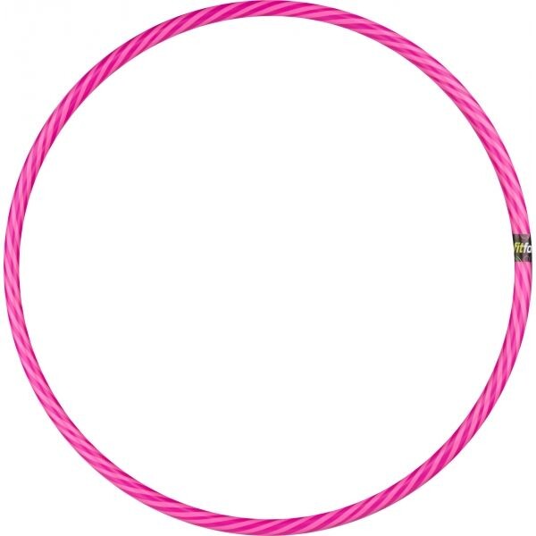Fitforce HULAHOP 50 Gymnastická obruč, růžová, velikost
