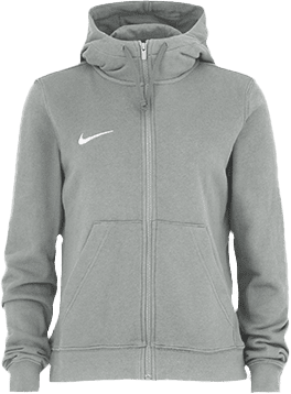 Mikina s kapucí Nike W NK TM CLUB FZ HOODIE FT