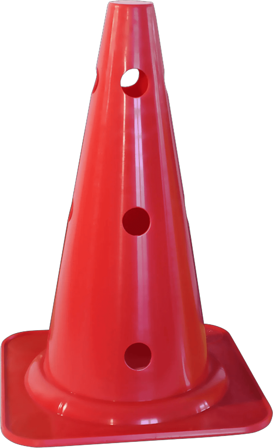 Tréninkové kužely Cawila 11teamsports Multikegel 40cm 10er-Set Rot