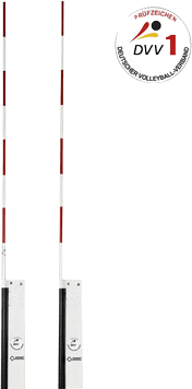 Volejbalová anténa Dost Dost Antenne, Zweiteilig, Dvv-1 Geprüft Paar Goal Net