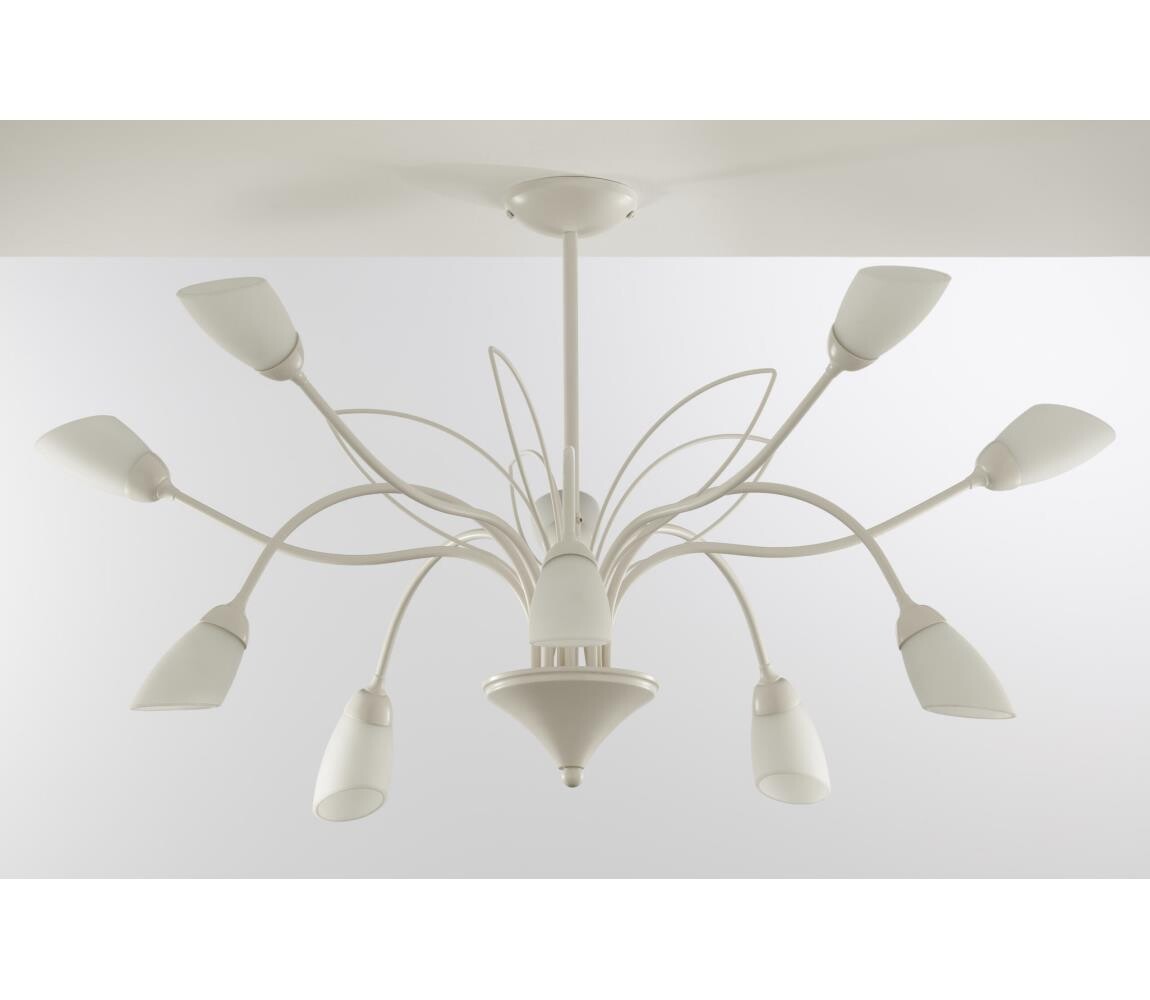 Jupiter 2061 - Lustr na tyči GLORIOSA 10xG9/14W/230V krémová 2061