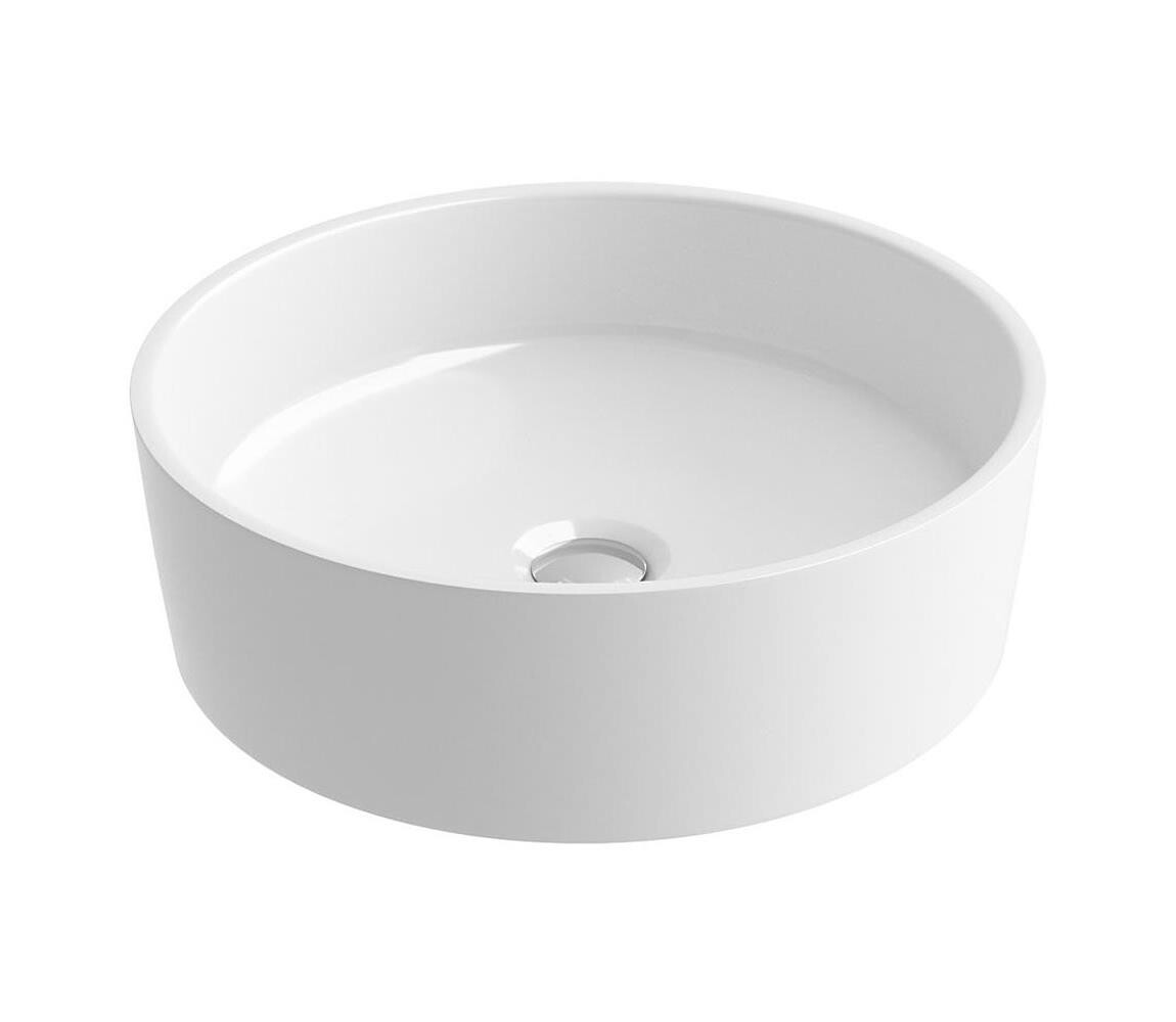 Ravak XJX01140001 - Umyvadlo na desku UNI pr. 40 cm keramika/bílá XJX01140001