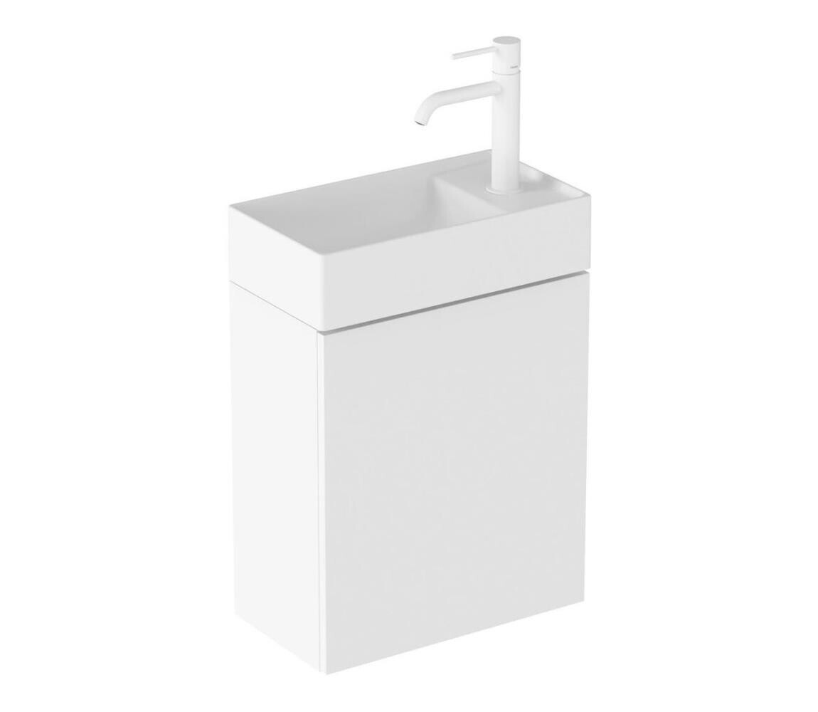 Ravak X000001386 - Koupelnová skříňka pod umyvadlo VEDA 54,5x40 cm bílá X000001386