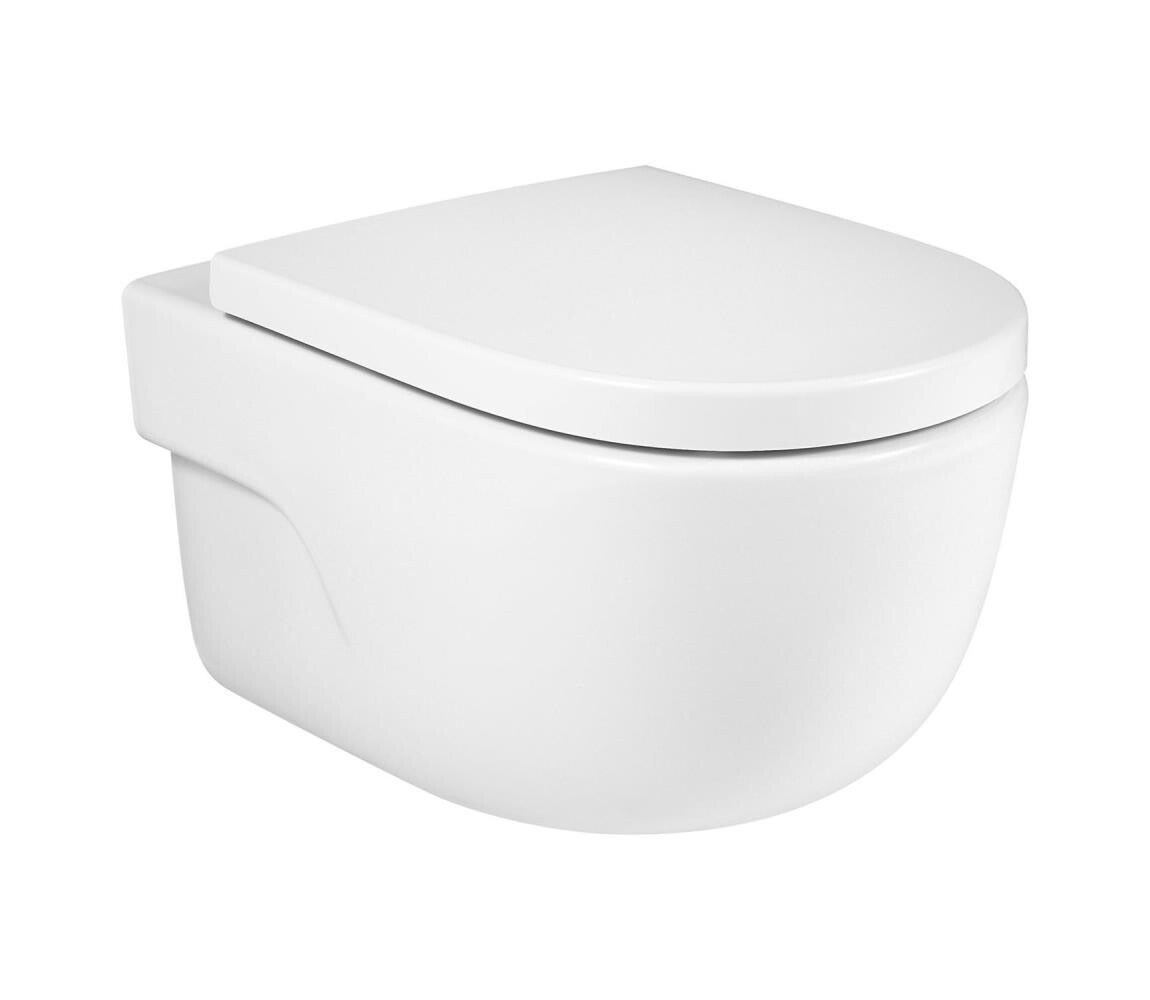 Roca A34624L000 - Závěsné WC MERIDIAN keramika/bílá A34624L000