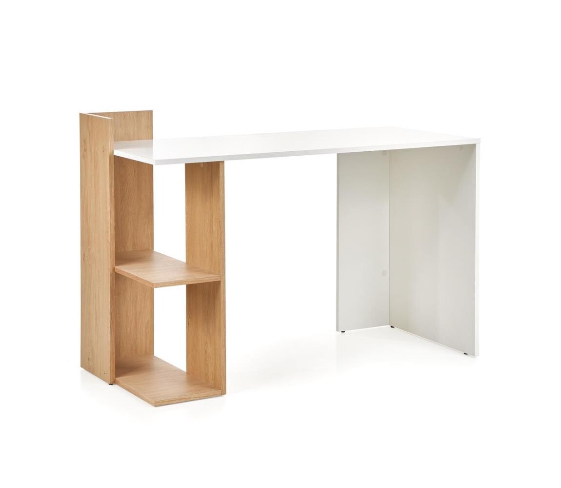 Halmar Psací stůl COZYRA dub/bílá V-UA-FINO-D.ZŁOTY/BIAŁY