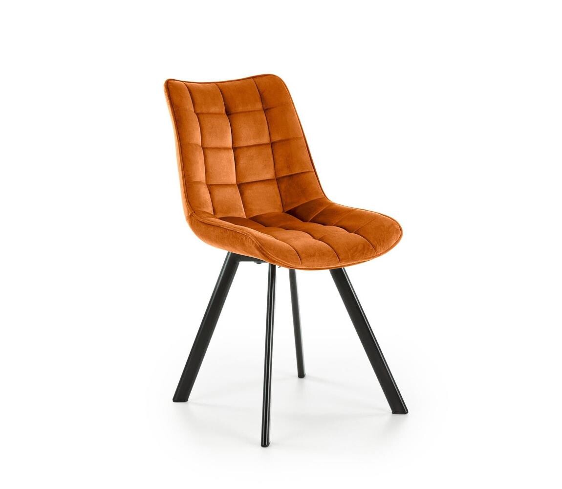 Halmar Jídelní židle COMORO 1 ks hnědá skořicová V-CH-K/332-KR-CYNAMONOWY