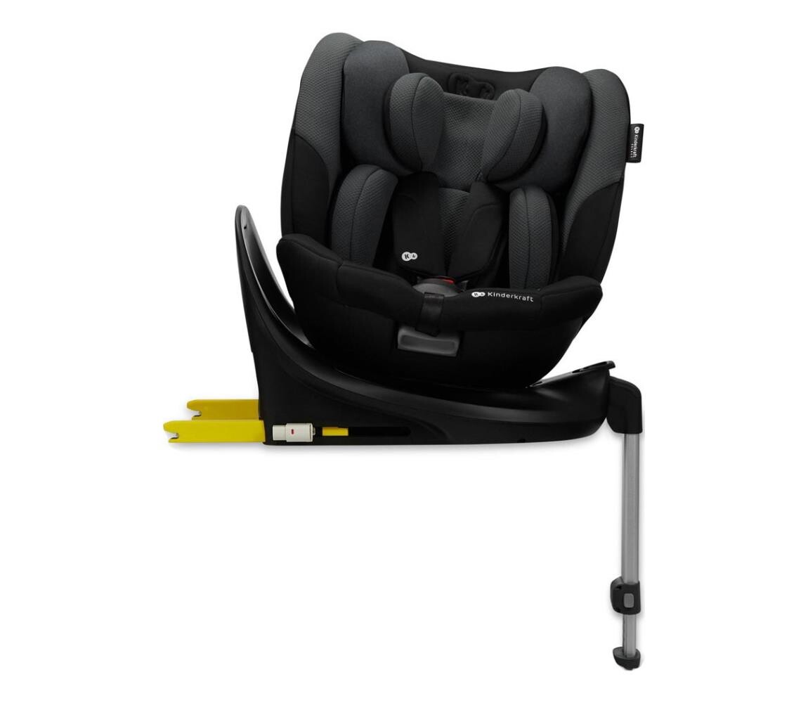 KINDERKRAFT SELECT - Autosedačka I-FIX (40-150 cm) Graphite black KCIFIX00BLK0000
