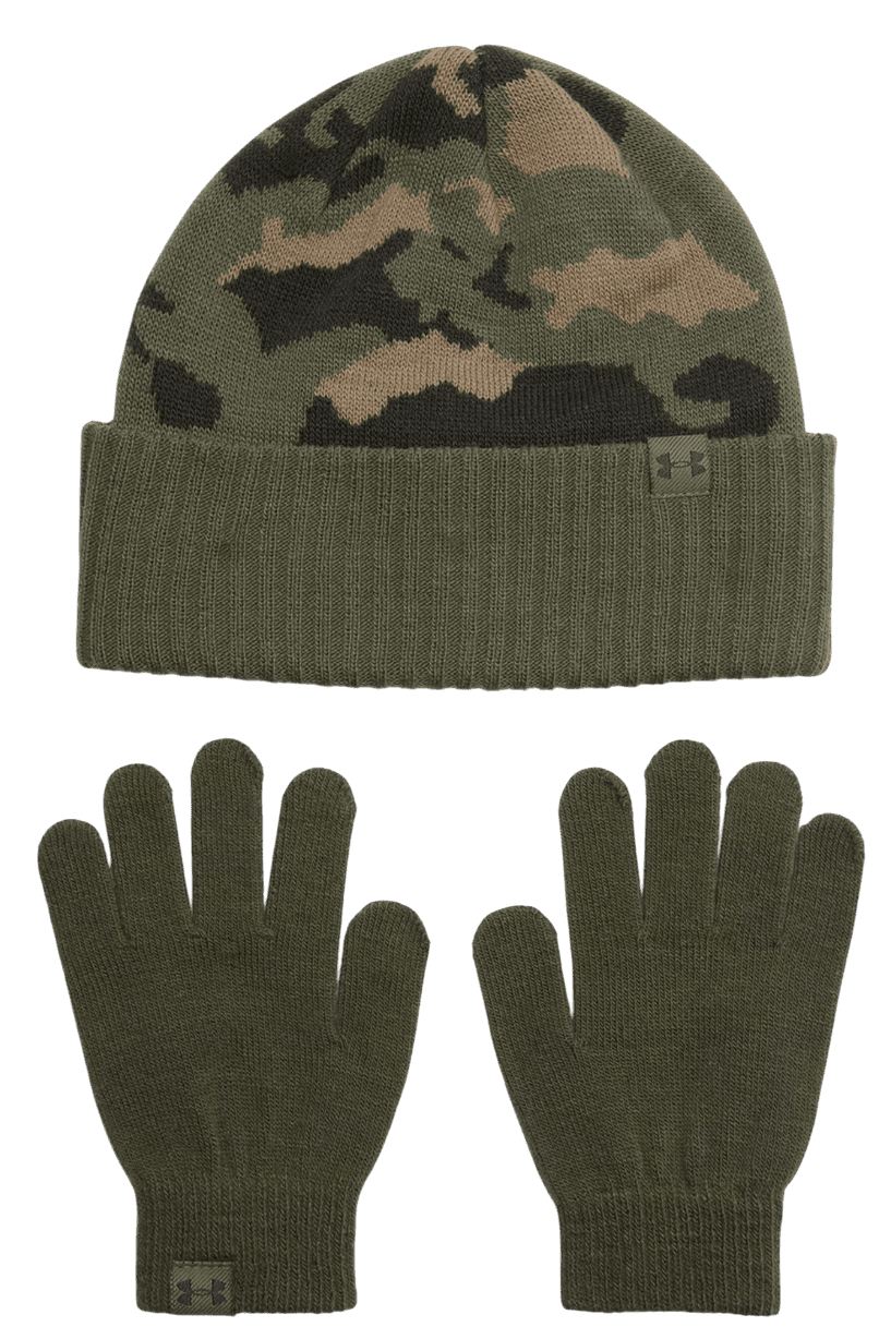 Čepice Under Armour Under Armour B Beanie/Glove Combo