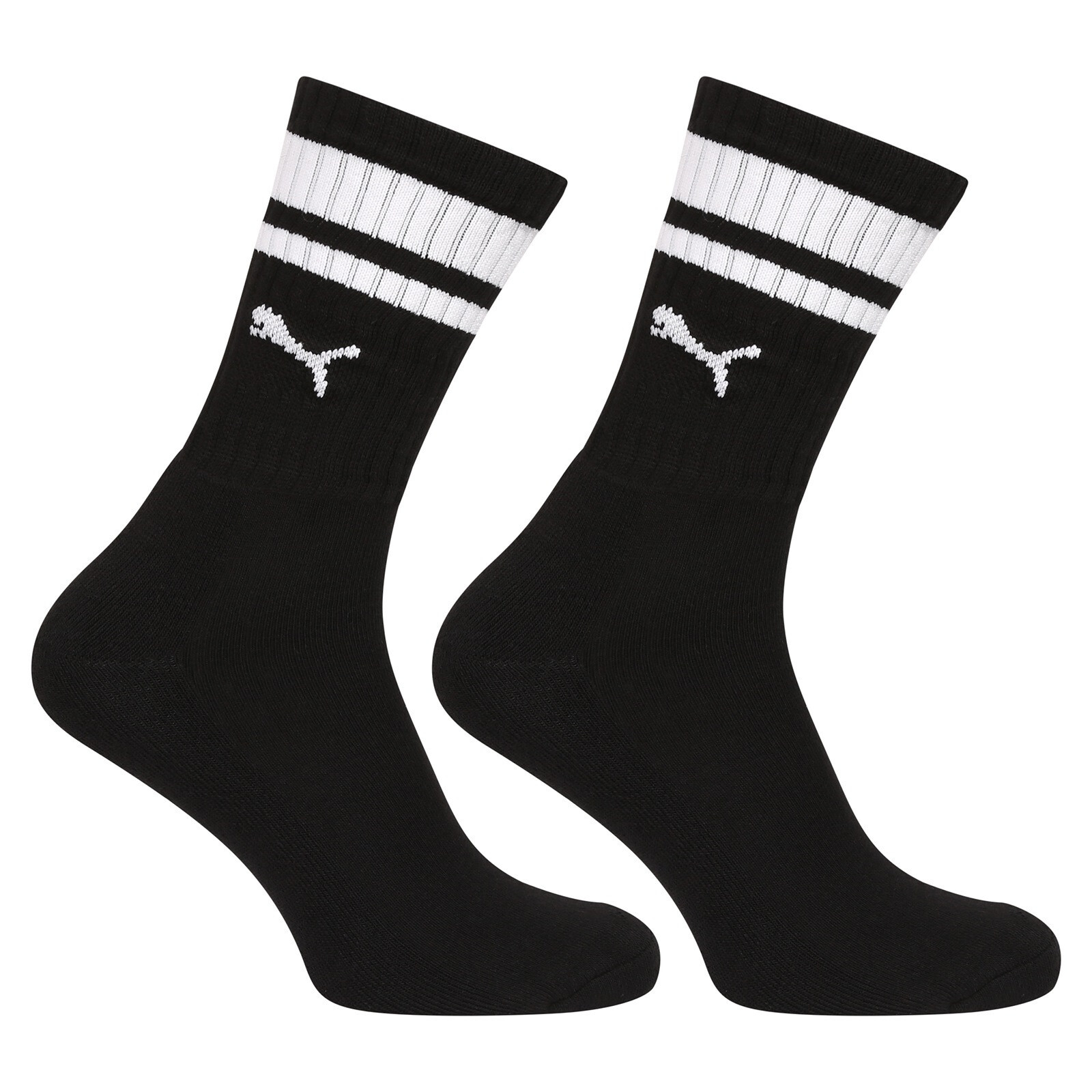 2PACK ponožky Puma černé (100000950 001) L