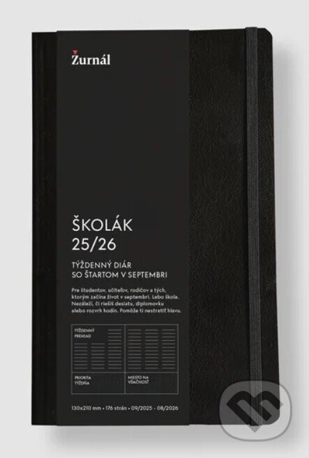 Školák - diár na školský rok 2025/26 - Žurnál