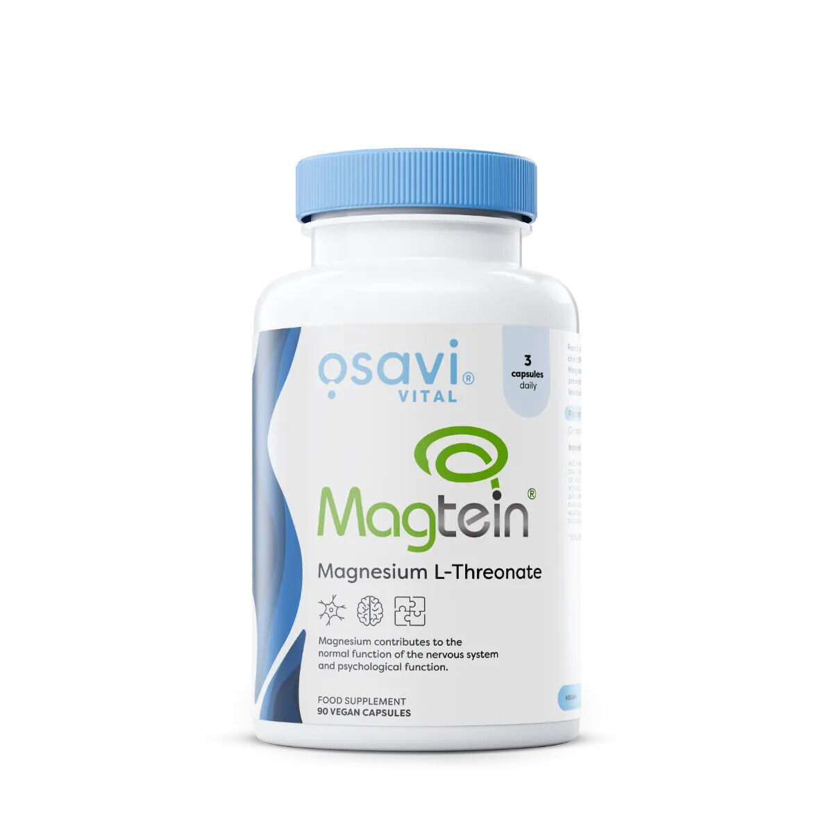 Osavi Magtein®, Magnesium L-Treonát, 90 kapslí
