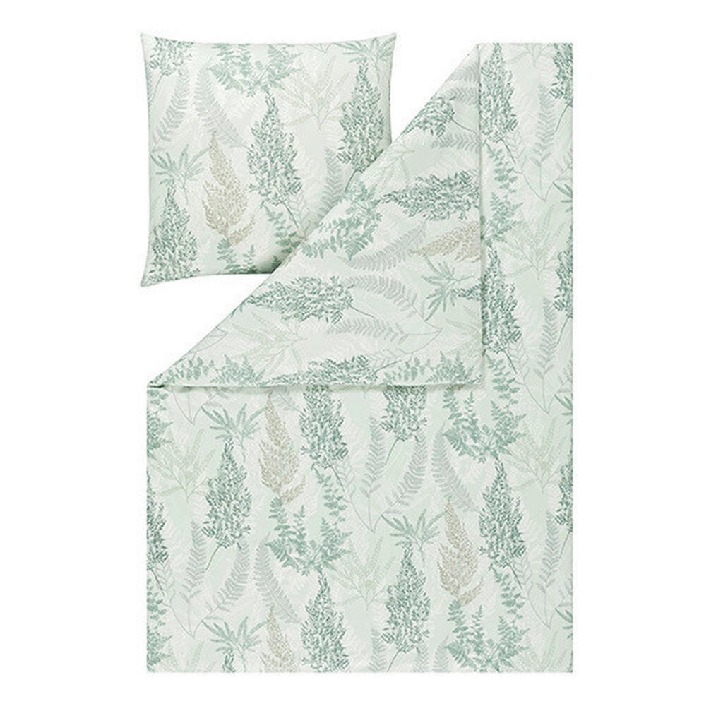 Estella POVLEČENÍ, interlock jersey, šalvějově zelená, 140/200 cm