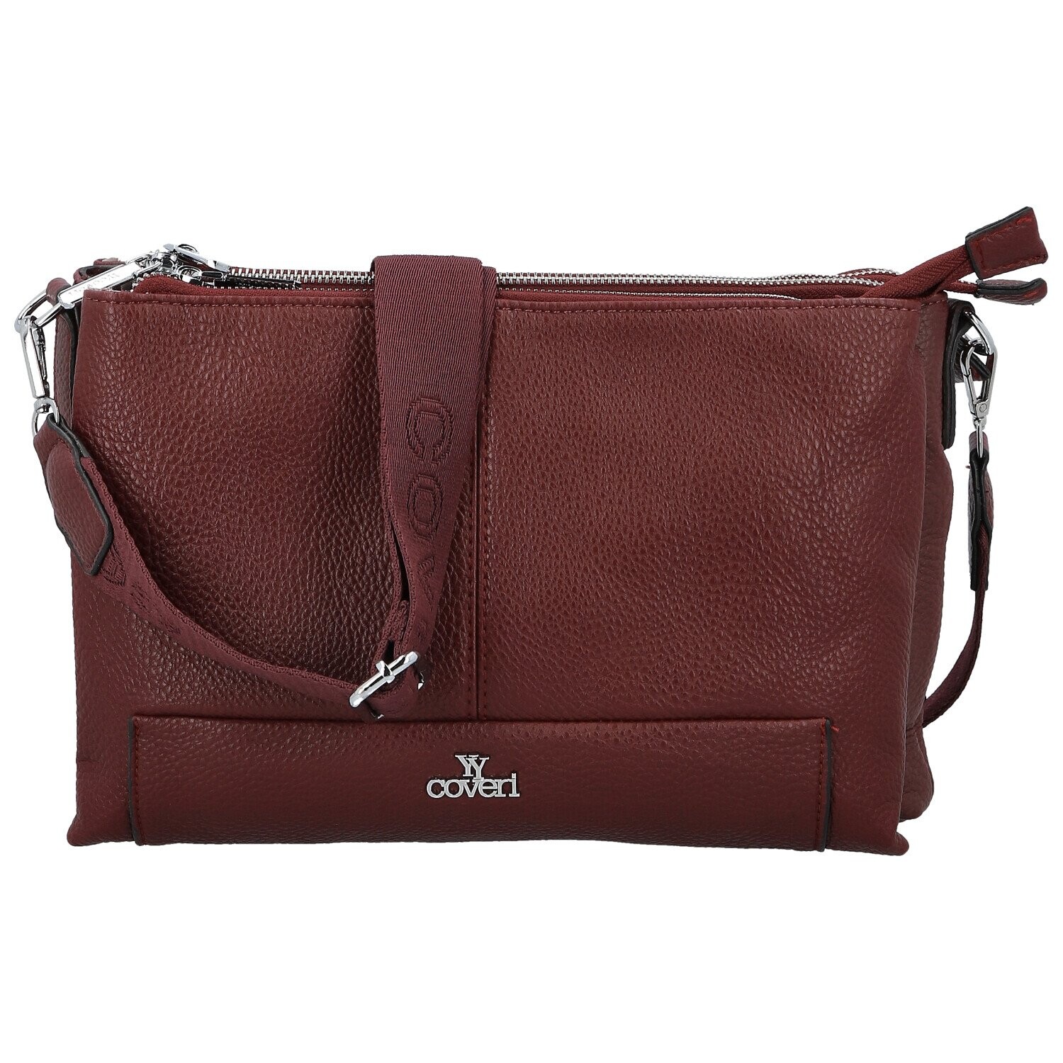 Dámská crossbody kabelka vínová - Coveri Petri vínová