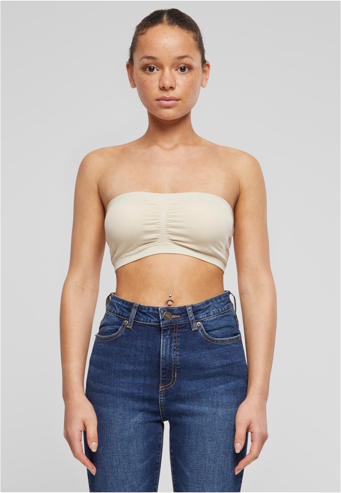 Dámská podprsenka Bandeau - béžová