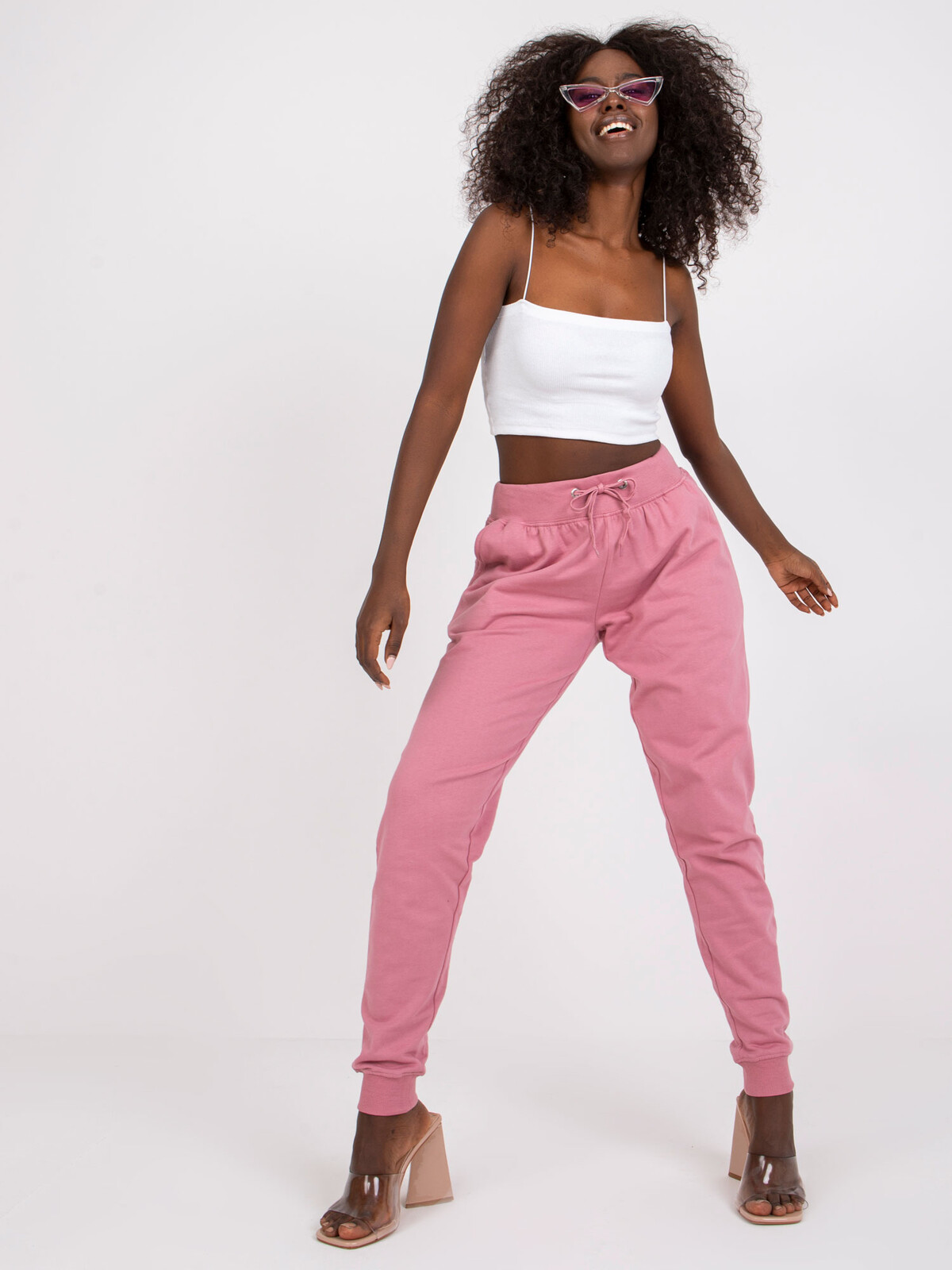 Sweatpants-TW-DR-1033.16P-dark pink