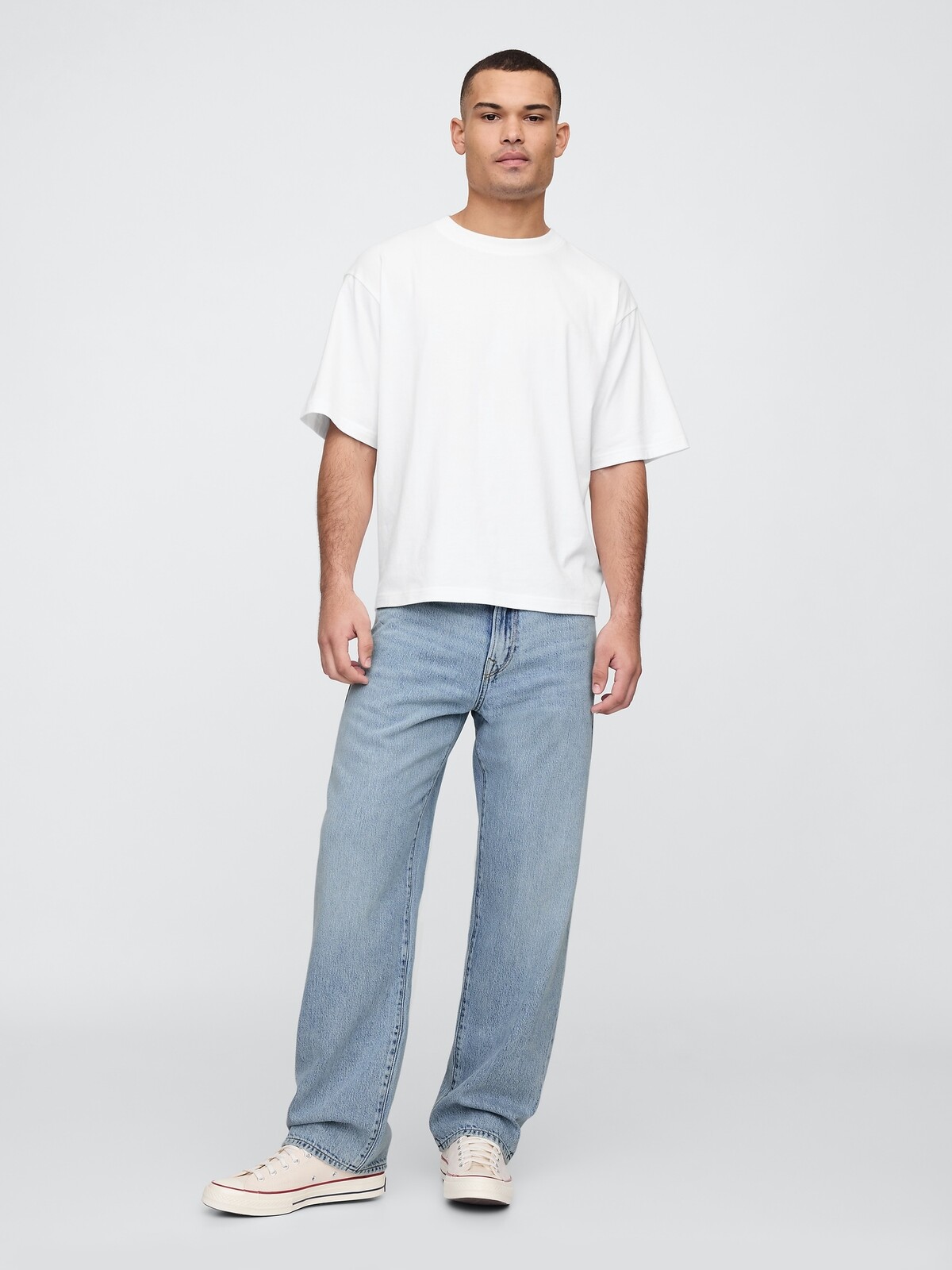 GAP Džíny Relaxed SuperSoft - Pánské