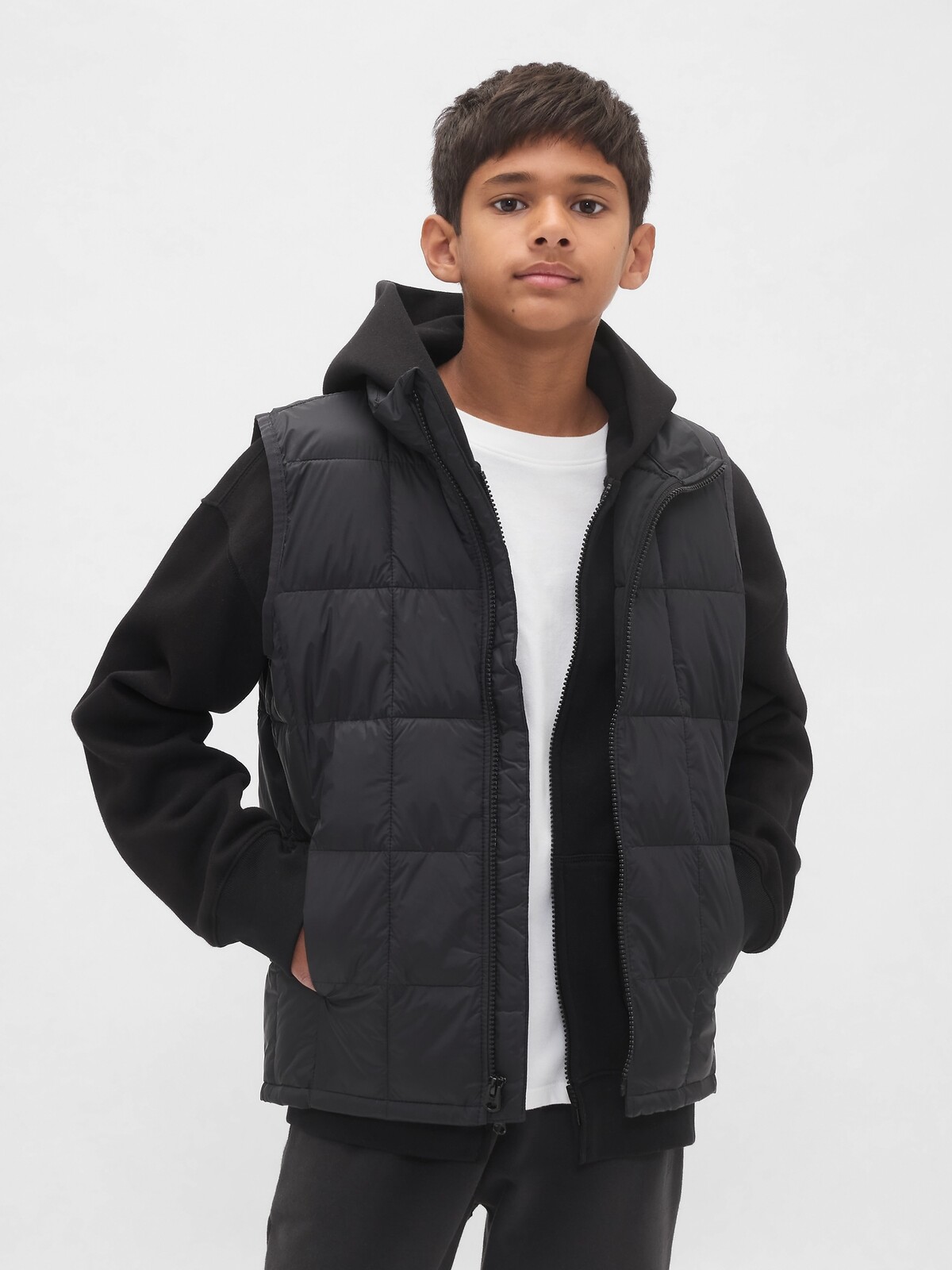 GAP Dětská prošívaná vesta Lightweight - Kluci