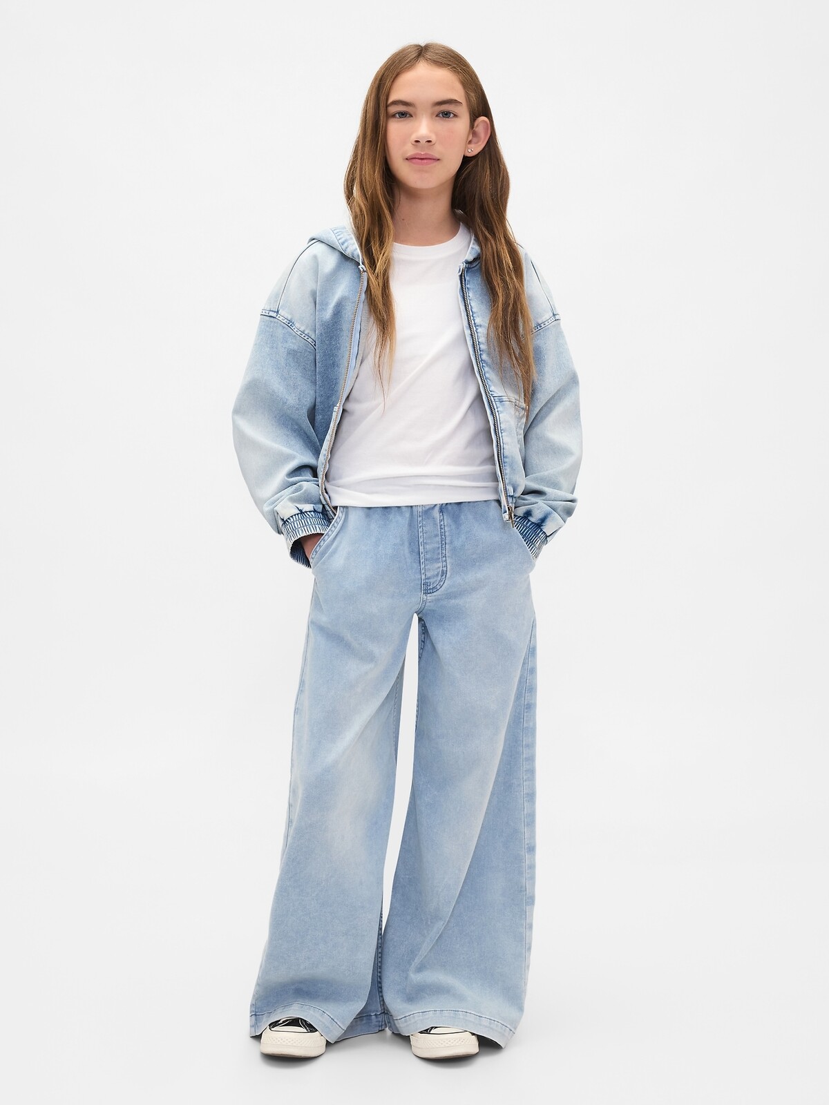 GAP Dětské džíny Easy Baggy - Holky