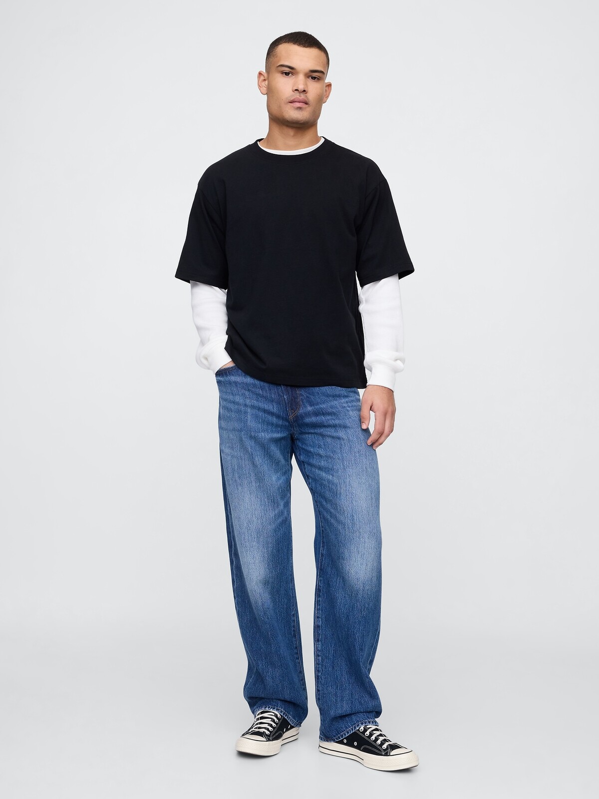 GAP Džíny Relaxed Fit - Pánské