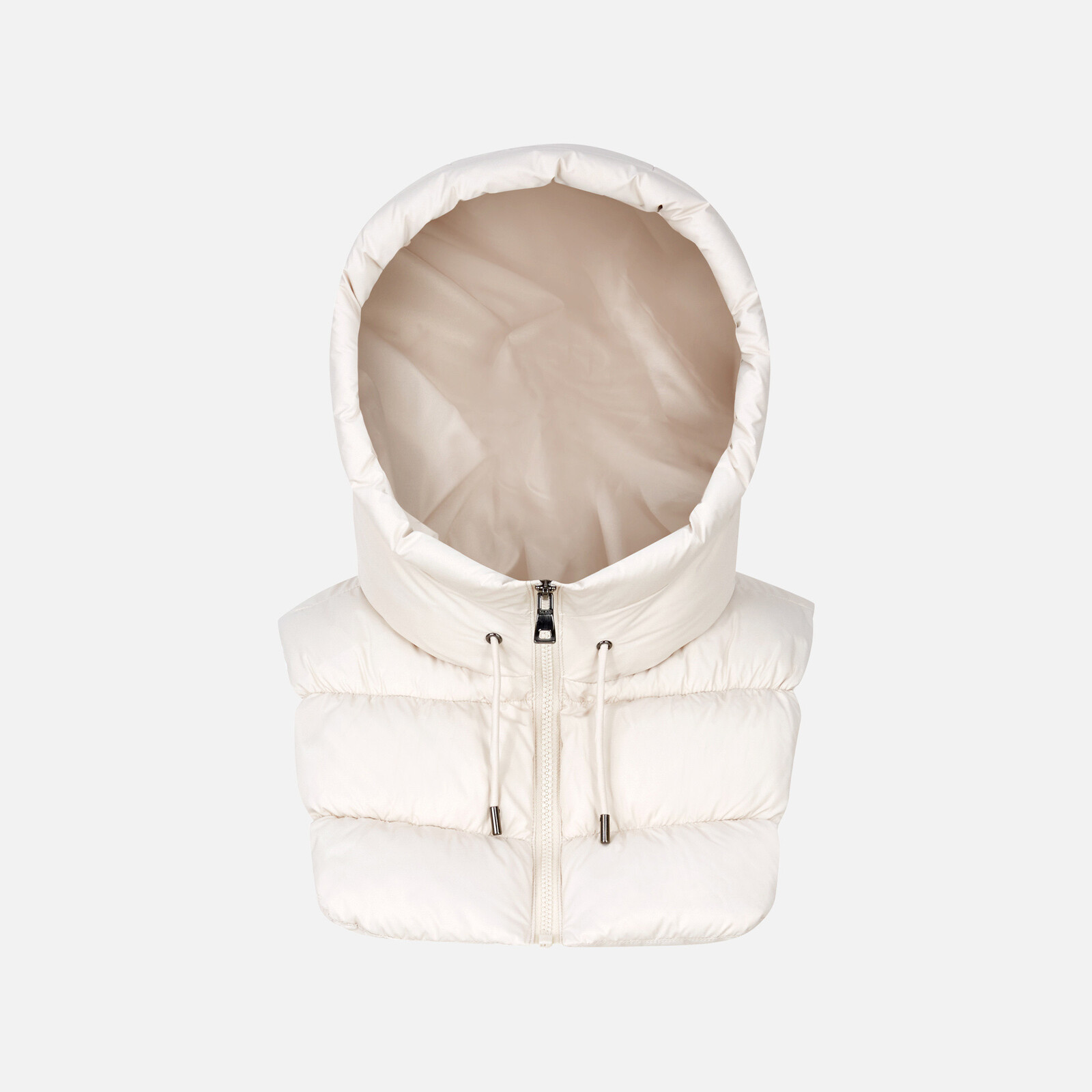 Bílý dámský zateplený límec Geox Narcisia - Dámské