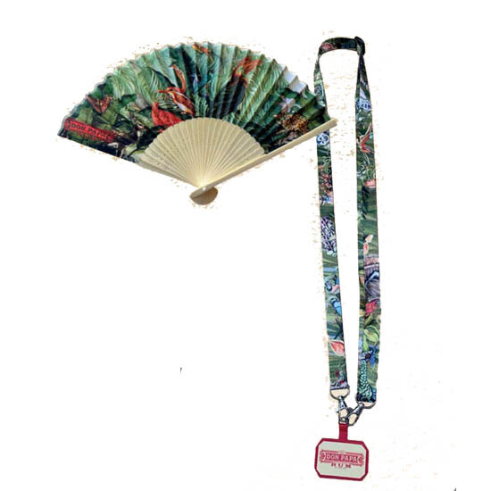 Don Papa vějíř  a klíčenka