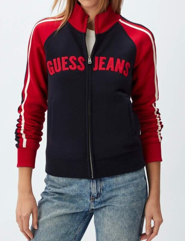 Guess Jeans mikina na zip