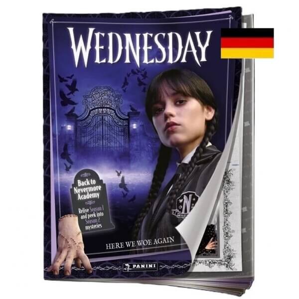 Wednesday 2 - album na samolepky - DE