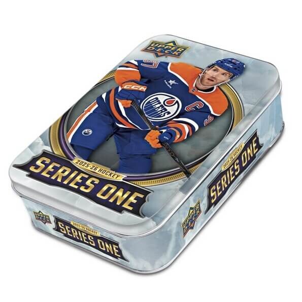 2025-2026 NHL Upper Deck Series One Hockey Tin - hokejové karty
