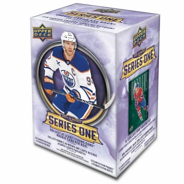 2025-2026 NHL Upper Deck Series One Blaster Box - hokejové karty