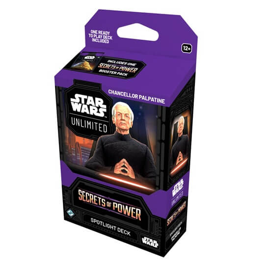 Star Wars: Unlimited TCG - Secrets of Power Spotlight Deck - Chancellor Palpatine