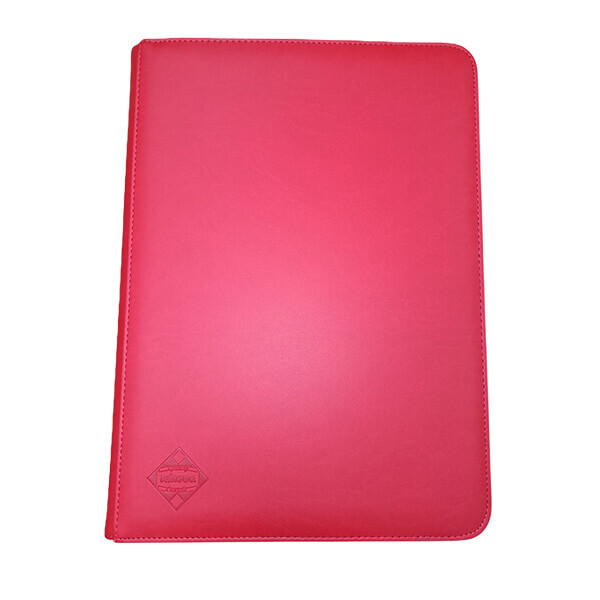 Album na karty 9-Pocket Premium Zippered - Red