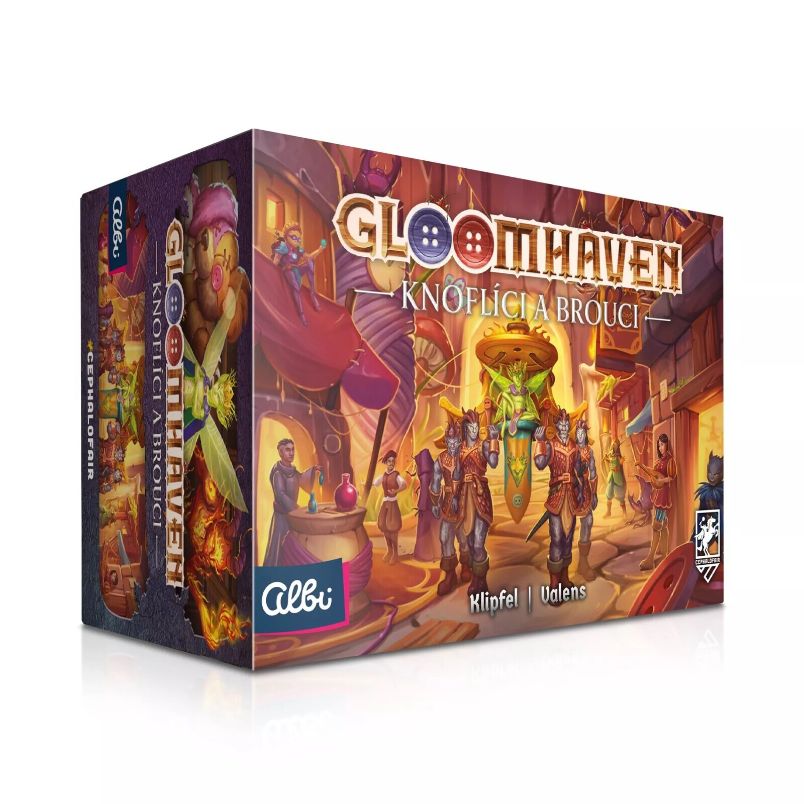 Albi Gloomhaven: Knoflíci a brouci + promo