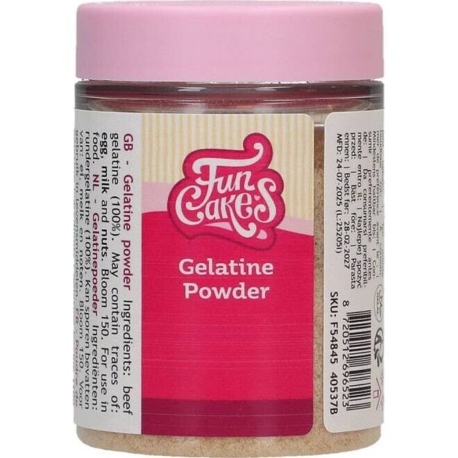 Hovězí želatina v prášku 60 g - FunCakes