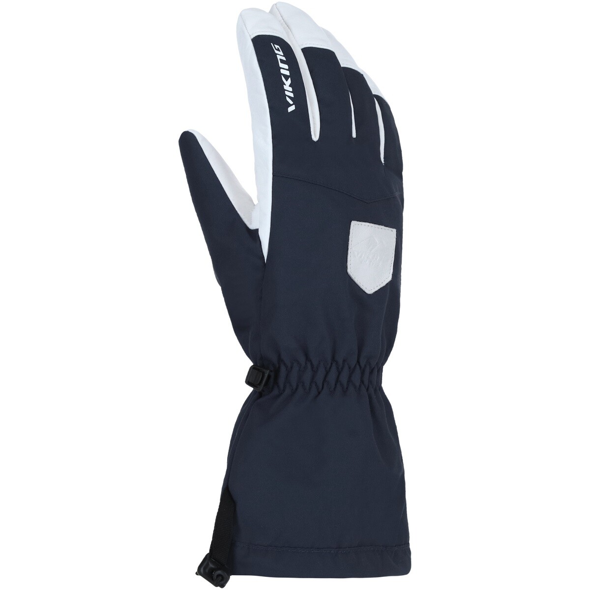 Lyžařské rukavice viking sven bílá/modrá 10