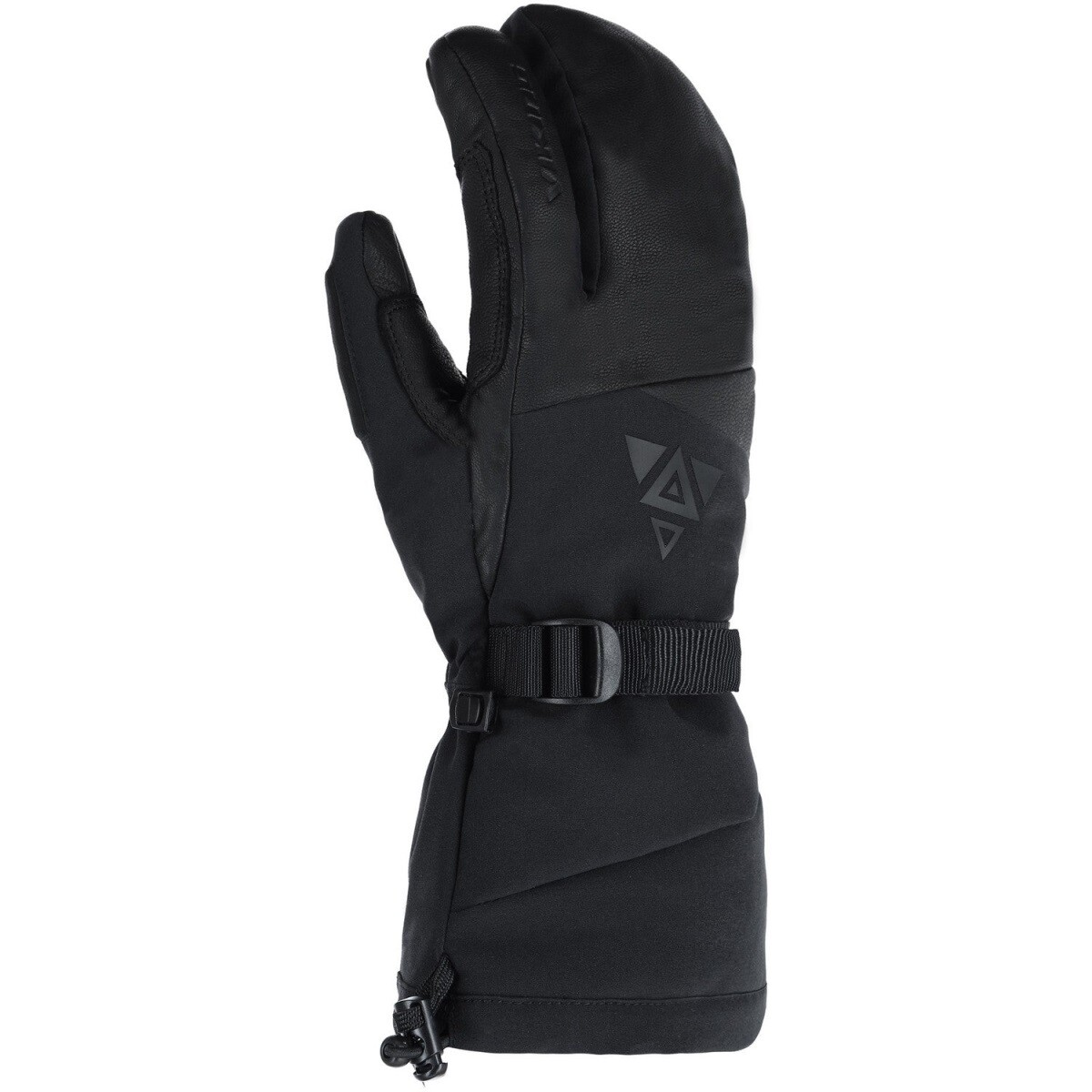 Freeridové zimní rukavice viking norvik pro lobster černá 10