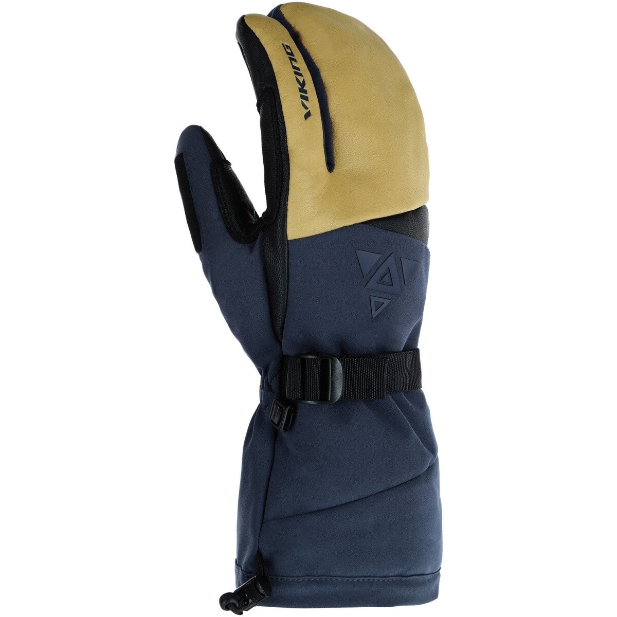 Freeridové zimní rukavice viking norvik pro lobster modrá/žlutá  10