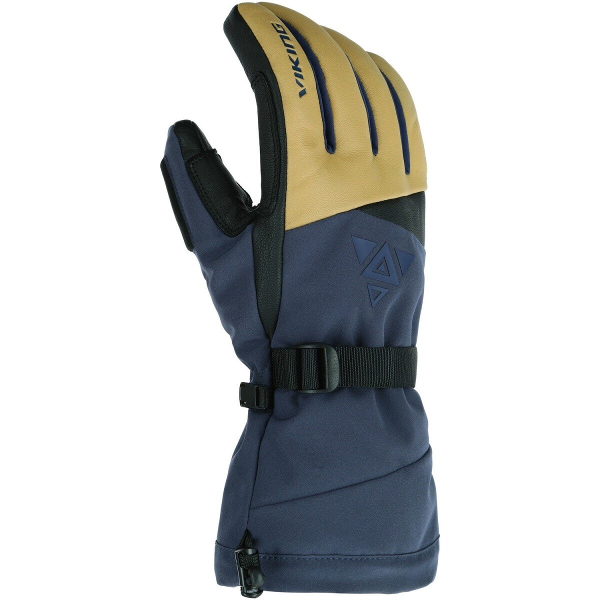 Freeridové zimní rukavice viking norvik pro žlutá/modrá 10