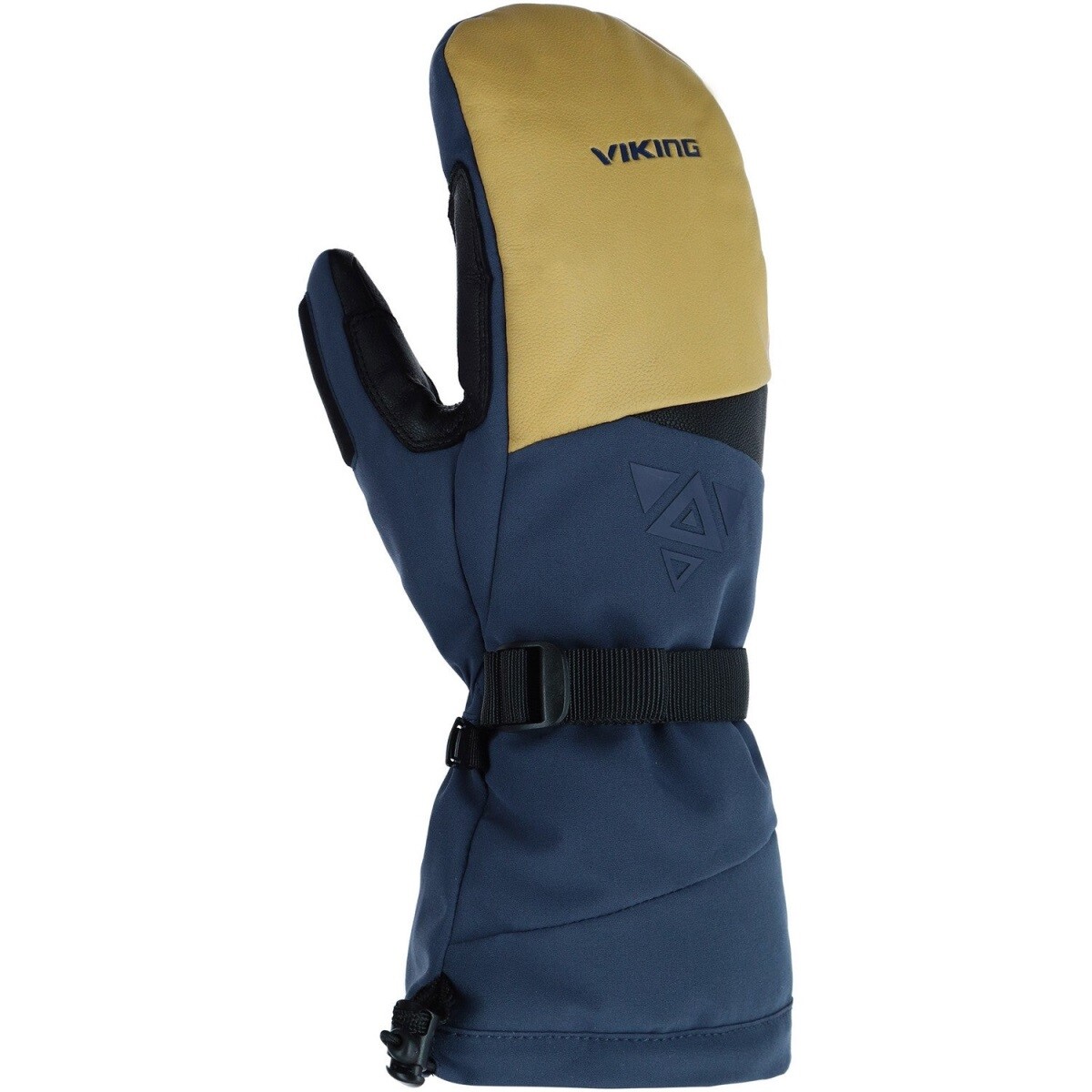 Freeridové zimní palčáky viking norvik mitten žlutá/modrá 10