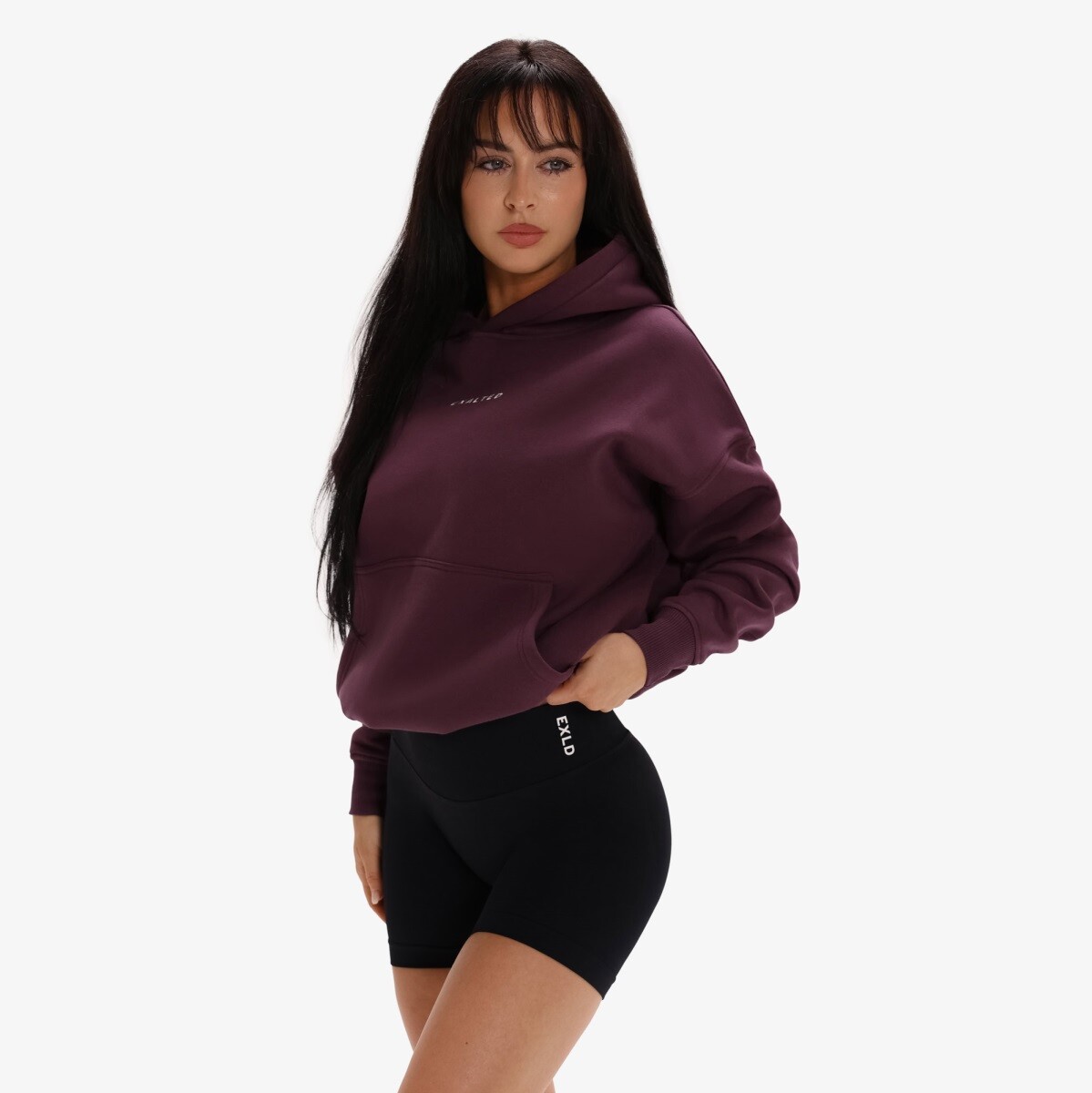 Dámská mikina exalted comfy-nest™ vínová xs