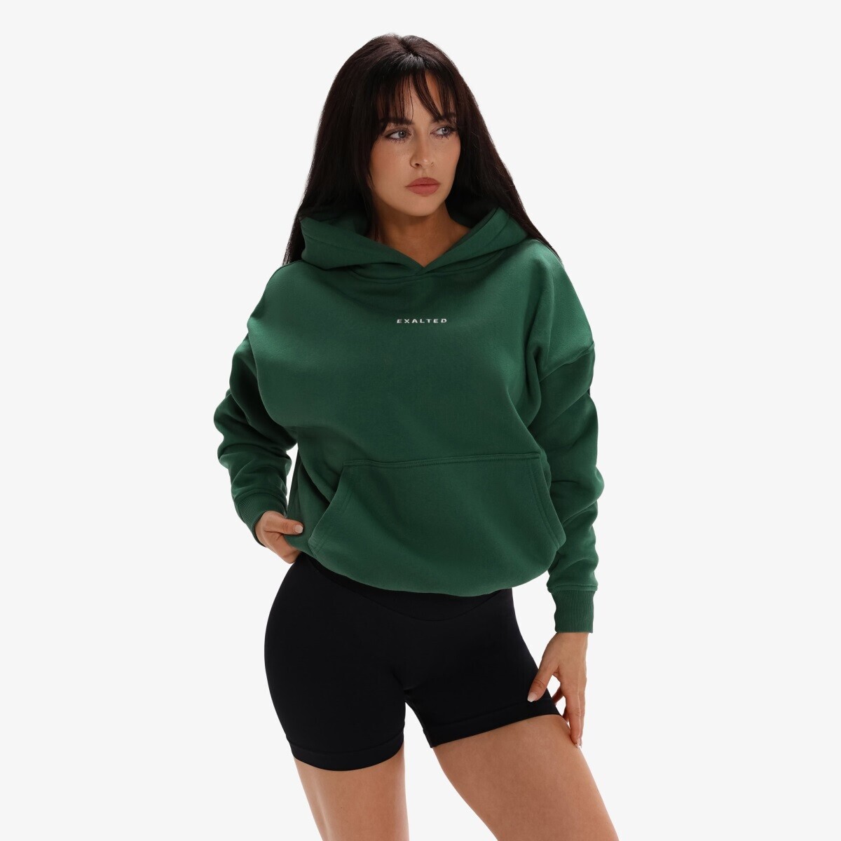 Dámská mikina exalted comfy-nest™ zelená xxs