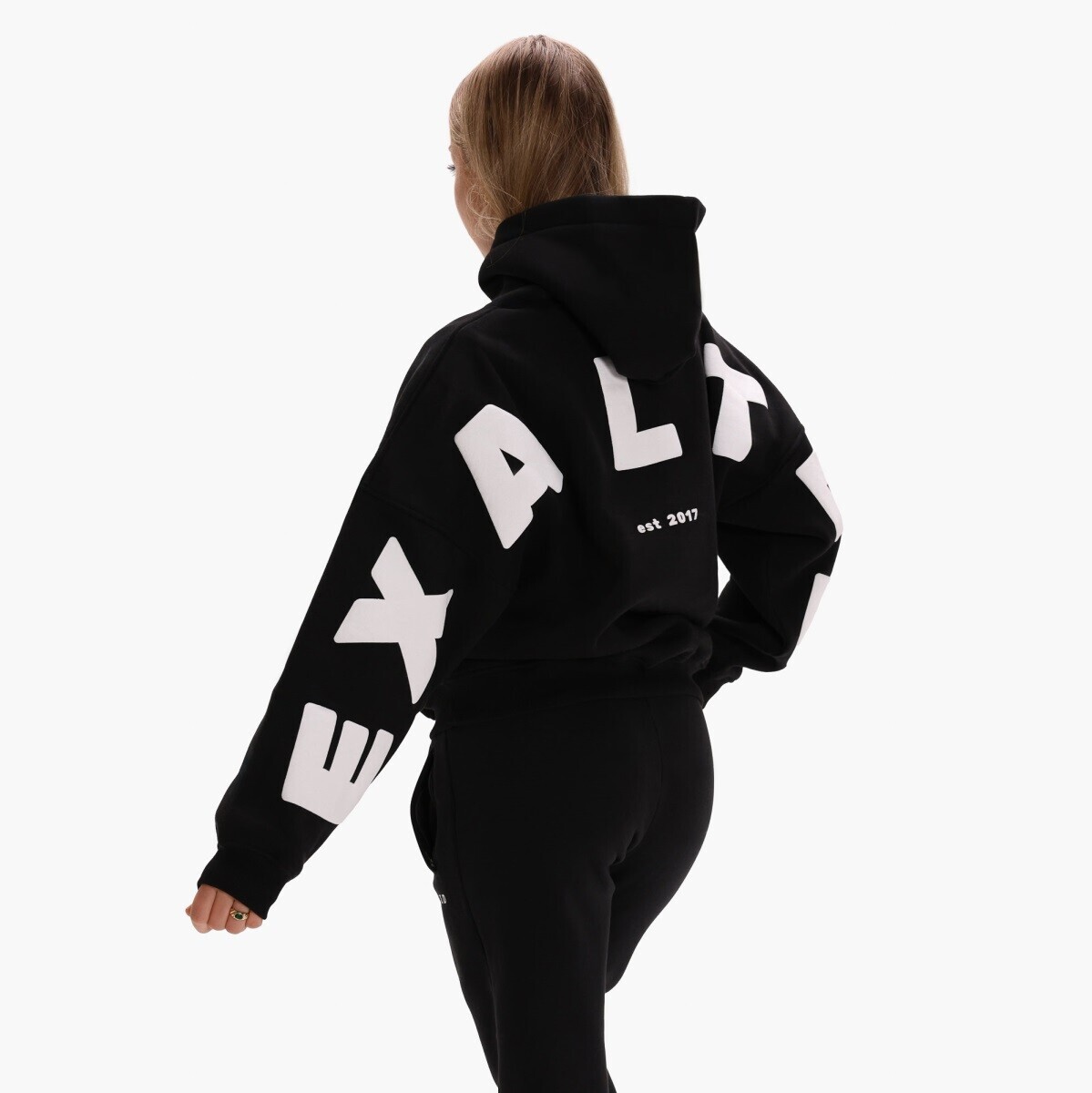 Dámská mikina exalted comfy-nest™ original oversized černá l